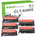 A AZTECH 5-Pack Compatible Toner Cartridge for Samsung CLT-K406S K406 CLP-360 CLP-365W CLX-3305FW C460W C410W with Chip (2*Black Cyan Magenta Yellow)