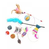 Bullpiano 10pcs Cat Toys Kitten Toys Cat Toy Cat Toys for Large Cats Aggressive Chewers Cat Toys for Aggressive Chewers Cat Toys Christmas Cat Stuff Cat Puzzle Toys Kitten Teething Chew Toys