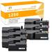 Toner H-Party 6-Pack Compatible 1250 Toner Cartridge for Dell 1250 331-0778 1250C 1350CNW 1355CN 1355CNW C1760NW C1765NF C1765NF Printer Ink 3x Black Cyan Magenta Yellow