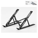 Foldable Aluminum Laptop Stand Support Base Notebook Stand For MacBook Pro Lapdesk Computer Laptop Holder Cooling Bracket