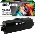 Cool Toner Compatible Toner Cartridge Printer Ink for Kyocera TK-1142 ECOSYS M2035dn M2535dn MITA FS-1035MFP FS-1135MFP Printers ink (Black 1-Pack)