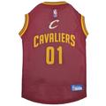 Pets First NBA Cleveland Cavaliers Mesh Basketball Jersey for DOGS & CATS - Licensed Comfy Mesh 21 Basketball Teams / 5 sizes