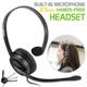 Universal Premium Mono 2.5mm Hands-Free Headset with Boom Microphone for a landline phone cordless phones office phones and business phones by Cellet (Not for Smartphones)