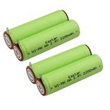 Kastar 2-Pack 2.4V 2200mAh Ni-MH Battery Replacement for Norelco HS825 Norelco HS875 Norelco HS885 Norelco HS905 Norelco HS915 Norelco HS925 Norelco HS955 Norelco HS965 Norelco HS975