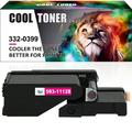 Cool Toner Compatible Toner Replacement Printers Ink for Dell C1660W Use for Dell 332-0401 Magenta 1-Pack
