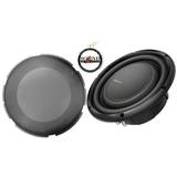 Single Pioneer TS-D10LS2 10 2-ohm shallow-mount subwoofer + UD-G10L mesh grille