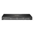 HPE Aruba 2530-48G - Switch - managed - 48 x 10/100/1000 + 4 x Gigabit SFP - desktop rack-mountable wall-mountable