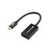 Cable Matters Braided USB C to HDMI 4K Adapter in Matte Black Aluminum for MacBook XPS Surface Pro and More - Support 4K 60Hz 2K 144Hz and HDR