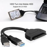 Cheers.US Hard Disk Drive SATA 7+15 Pin 22 to USB 2.0 Adapter Cable for 2.5 HDD Laptop SATA to USB 2.0 Cable Adapter for 2.5 HDD SSD Hard Drive Connnector