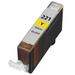 PrinterDash Compatible Replacement for Canon PIXMA iP-3600/4700/MP-560/640/860/990 Yellow Inkjet (CLI-521Y)