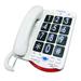 Clarity JV35B upto 50DB for Severe Hearing Loss Amplified Big Button Corded Phone