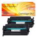 Catch Supplies 2-Pack Compatible Toner with Chip for Canon 057 Work with imageCLASS LBP227dw LBP226dw MF448dw MF445 MF449dw LBP223dw Printer (Black)