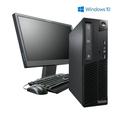 WIN10 Pro 64bit Lenovo M90 Desktop Computer Tower PC Intel Quad-Core i5 3.2GHz Processor 4GB RAM 1TB HDD Wi-Fi Keyboard & Mouse (Used-Like New)