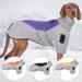 Yasu Pet Costume Keep Warm Soft Pretty Reflective Effect Pet Costume