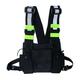 Zupora Waist Pack Chest Rig Bag Functional Radio Chest Harness Reflective Vest Hip Hop Pack Front Waist Pouch Chest Bag for Men Women