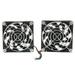 YLSHRF 5V USB Dual Fan Router Cooling Cooler for AC68U AC86U EX6200 Tengda AC15