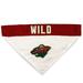 Pets First NHL Minnesota Wild Bandana! NEW Reversible Pet Bandana - 2 sided Premium Bandanna