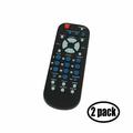 2 Pack Replacement for RCA 3-Device Universal Remote Control Palm Sized - Works with Accurian VCR - Remote Code 0001