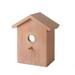 Magazine Bird Nest With Suction Cup Garden Decoration Supplies See Through Upgraded Wooden Birdhouse Outdoors Bird Nest For Home and Outside