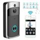 Video Wireless Doorbell Camera WiFi Doorbell GJT 720P HD Home Security Camera with Chime 166Â° Wide Angle Real-Time Two-Way Audio Night Vision PIR Motion Detection App Control for iOS and Android