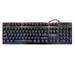 LIWEN MK-X80 Anti-ghosting 104 Keys Mechanical USB Wired Gaming Keyboard with RGB Backlight