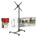 Barkan 13 - 65 inch Tilt Mobile TV Mount Stand Black Patented to Fit Various Screen Types 5 Year Warranty