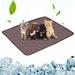 Dog Cooling Bed Mat Summer Soft Slipcover Breathable Pet Cooling Mat for Kennel Pet Bed Dog Cool Bed Liner Blanket for Small Medium Large Dogs