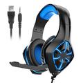 Wired Around-Ear Headphones Gaming Headset Active Noise Cancelling Headphones On-Ear Headphones with RGB Light Surround Sound Studio Monitor & Mixing DJ Stereo Headsets