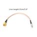 âœª Straight TS9 Female Jack To SMA Male Plug RG316 Coaxial Pigtail Cable Assembly Extension Cables