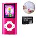 Mp3 Player Music Player with a 32 GB Memory Card Portable Digital Music Player/Video/Voice Record/ Radio/E-Book Reader/Photo Viewer