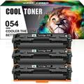 Cool Toner Compatible Toner Cartridge Replacement for Canon Cartridge 054 CRG-054 for Color ImageCLASS MF644Cdw MF642Cdw LBP622Cdw MF641Cw MF644 Printer Ink(Black 3-Pack)