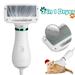 Neotimely Pet Dog Hair Dryer Quiet 2 in 1 Portable Dog Dryer with Dog Brush Professional Home Grooming Furry Drying Blower for All Breed Cats and Dogs