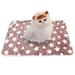 Walbest Pet Dog Puppy Blanket Pentagram Shape Print Puppy Blanket for Small Medium Large Pet Dog Cat Warm Soft Sleep Mat Puppy Kitten Soft Blanket Throw Doggy Warm Bed Mat (Purple Small)