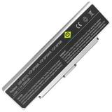 6-Cell 11.1V 5200mAh Replacement Battery for SONY VAIO VGN-CR21S/P VAIO VGN-CR21S/W VAIO VGN-CR21Z/N VAIO VGN-CR21Z/R VAIO VGN-CR220E/R VAIO VGN-CR23/B VAIO VGN-CR23/L (Silver)