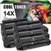 Cool Toner Compatible Toner Replacement for HP CF214X 14X Laserjet Enterprise 700 M712 M725 Printers (Black 6-Pack)