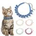 ruhuadgb Cute Pet Necklace Eco-friendly for Outdoor Adjustable