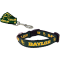 Brand New Baylor Large Pet Dog Collar(1 Inch Wide 18-30 Inch Long) and Large Leash(1 Inch Wide 6 Feet Long) Bundle Official Bears Logo/Colors