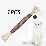 1-PCS Silvervine Sticks Natural Cat Toys - Cat Chew Toy Catnip Toys for Cats Indoor Cat Toys Kitten Toys for Indoor Cats Kitten Toys for Kittens Cleaning Teeth