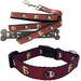 Brand New Florida X-Small Pet Dog Collar(3/4 Inch Wide 6-12 Inch Long) and Small Leash(5/8 Inch Wide 6 Feet Long) Bundle Official Florida/State Logo/Colors F/S Design
