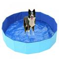 Foldable Dog Swimming Pool Portable Pet Bathing Tub Kids Indoor Outdoor Folding Wash Bathtub for Small Medium Large Dogs