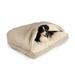 Snoozer Cozy Cave Rectangle Pet Bed Medium Buckskin Hooded Nesting Dog Bed