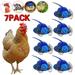 Chicken Helmet Gift 7 Pcs Chicken Hats for Hens Mini Hat Chicken Accessories Funny Parrot Hats Small Pet Hats Small Pet Hat for Chicken Bird Duck Small Reptile Animal Costume