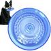 TPR Outdoor Pet Dog Discs Dog Flying Discs Trainning Puppy Toy Rubber Fetch Flying Disc Training Dog Chew Teeth Clean