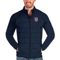 Men's Antigua Navy USMNT Altitude Full-Zip Jacket