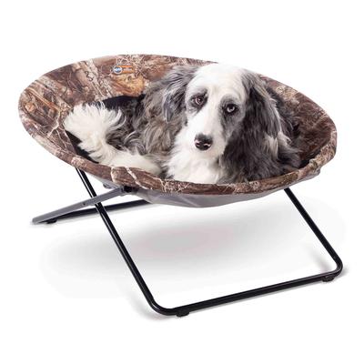 Cozy Elevated Pet Dog Raised Cot by K&H Pet Products in Camouflage (Size LARGE)