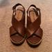 American Eagle Outfitters Shoes | American Eagle Wedges | Color: Brown | Size: 8.5