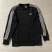 Adidas Shirts | Adidas 3 Stripes Sweatshirt | Color: Black/White | Size: M