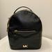 Michael Kors Bags | Michael Kors Small Convertible Leather Backpack | Color: Black | Size: Os