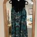 Anthropologie Dresses | Euc Anthro Dress | Color: Black/Green | Size: L