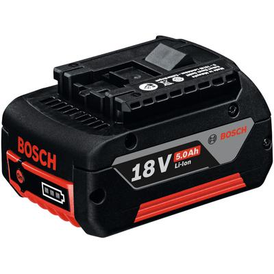 Bosch Professional Akku, 18 V/5,0 Ah Einschubakkupack (HD), Li-Ion, GBA M-C schwarz Akku Akkus Technik Zubehör